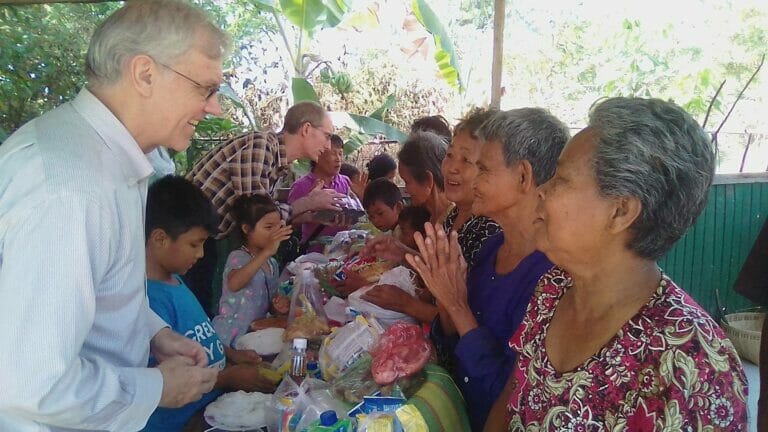 Paul Hughes - volunteer work with New Day New Life in Cambodia